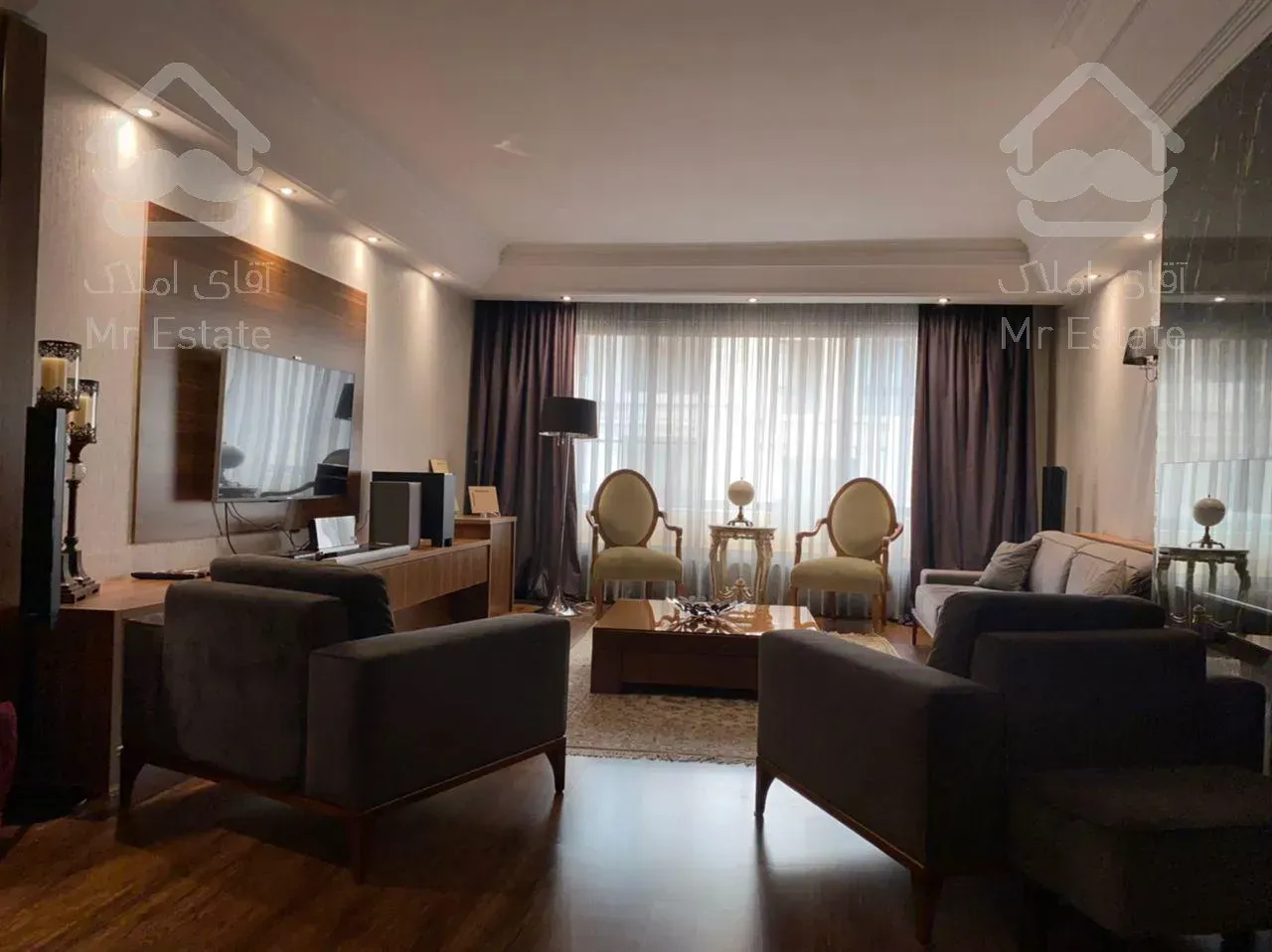 اجاره فول مبله فول فرنیش ۱۴۰متر سه خواب. قیطریه. فقط خانواده