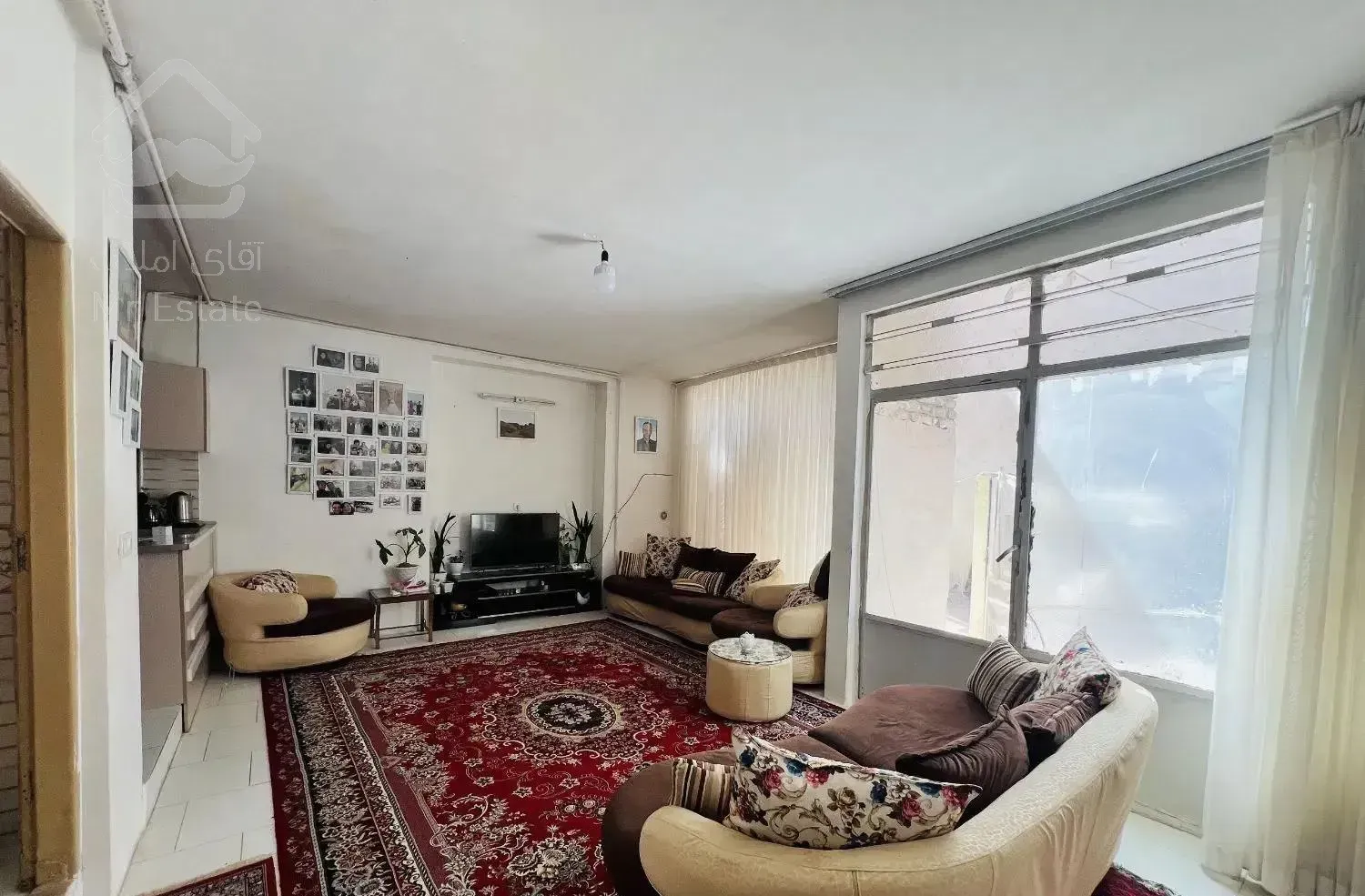 اپارتمان85متر/طبقه اول+15متر تراس/امام خمینی62