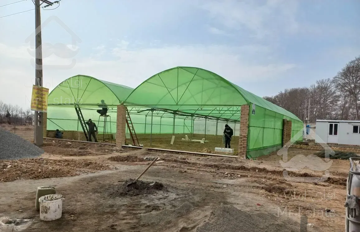 طراحی و ساخت سازه گلخانه های مدرن برادران سادات