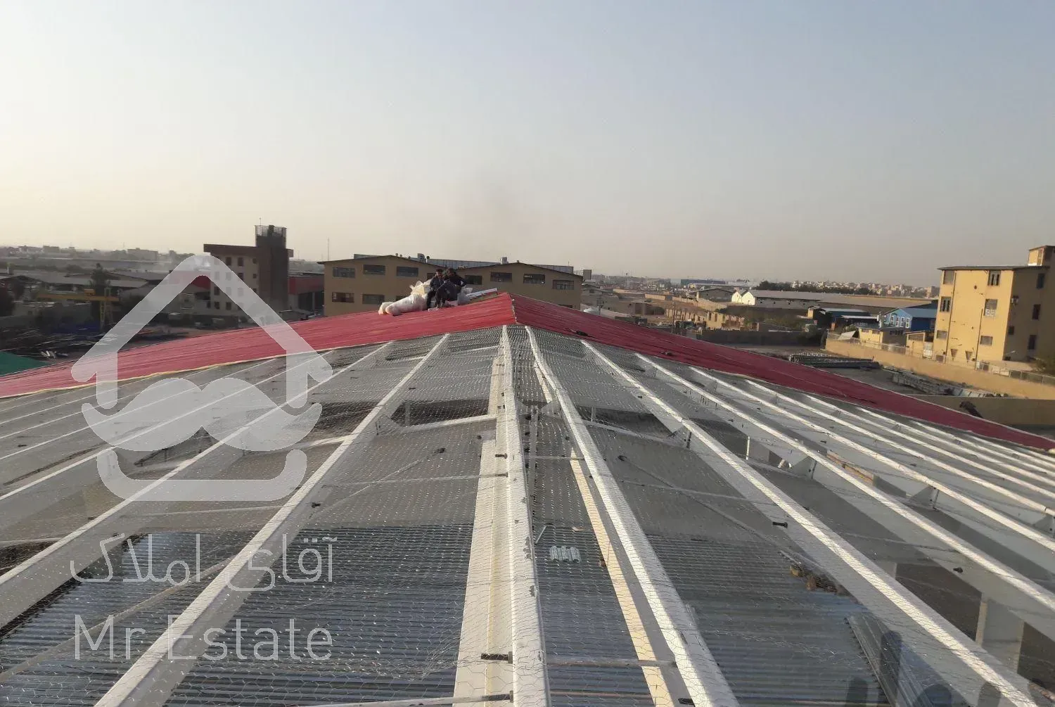 شیروانی پوشش سقف سوله نماولمبه دورسالن آبروجعبه