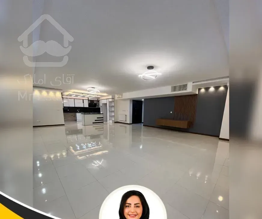 فروش آپارتمان ۲۳۰متری سالن بزرگ با ۲ پارکینگ