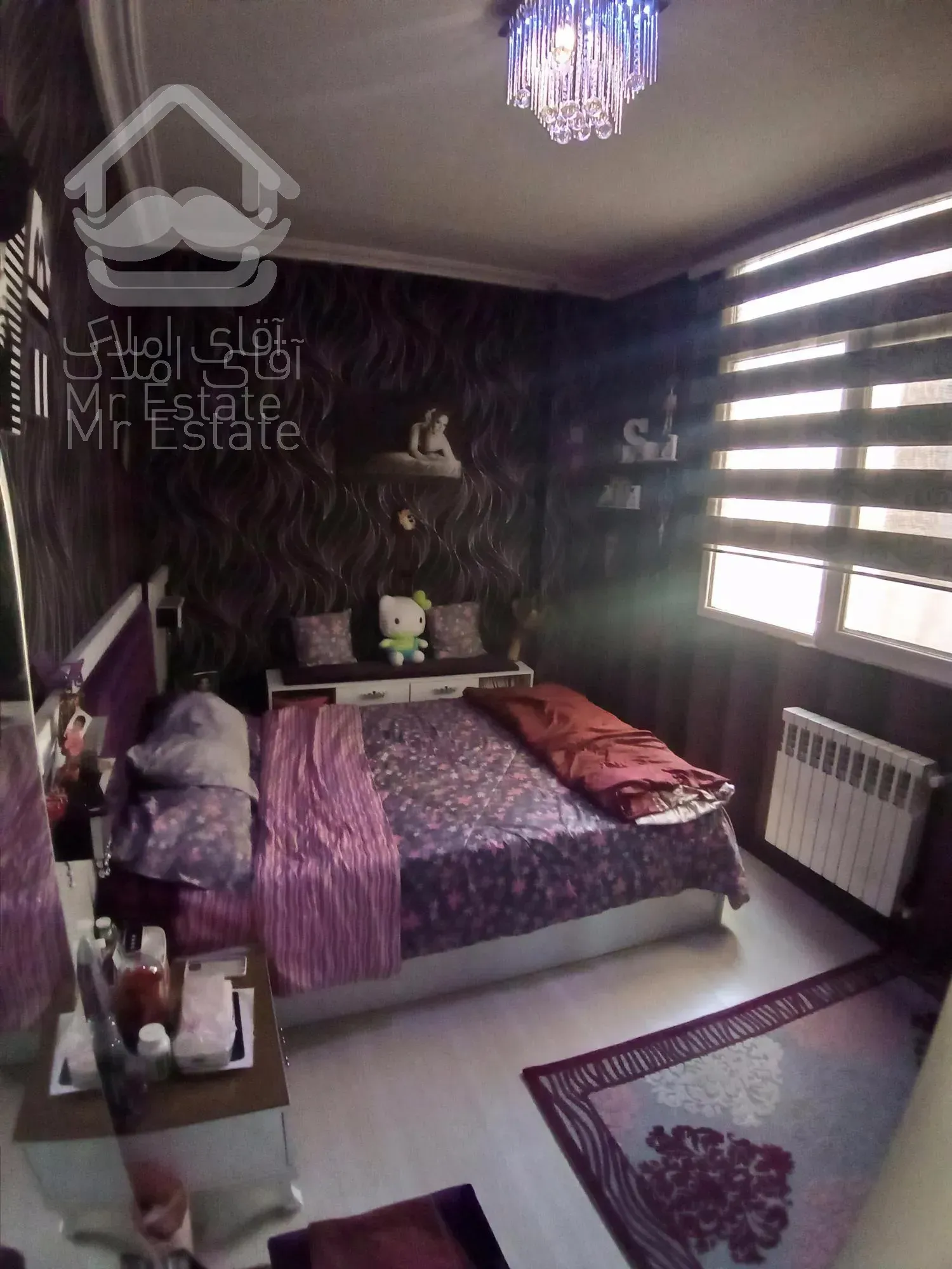 94متر 2خواب*رو به آفتاب   فول بازسازی*ایت الله کاشانی