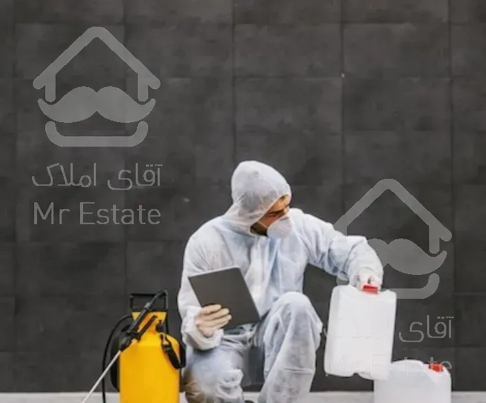 سمپاشی×سوسک موش ساس موریانه×10سال ضمانت×سم پاشی