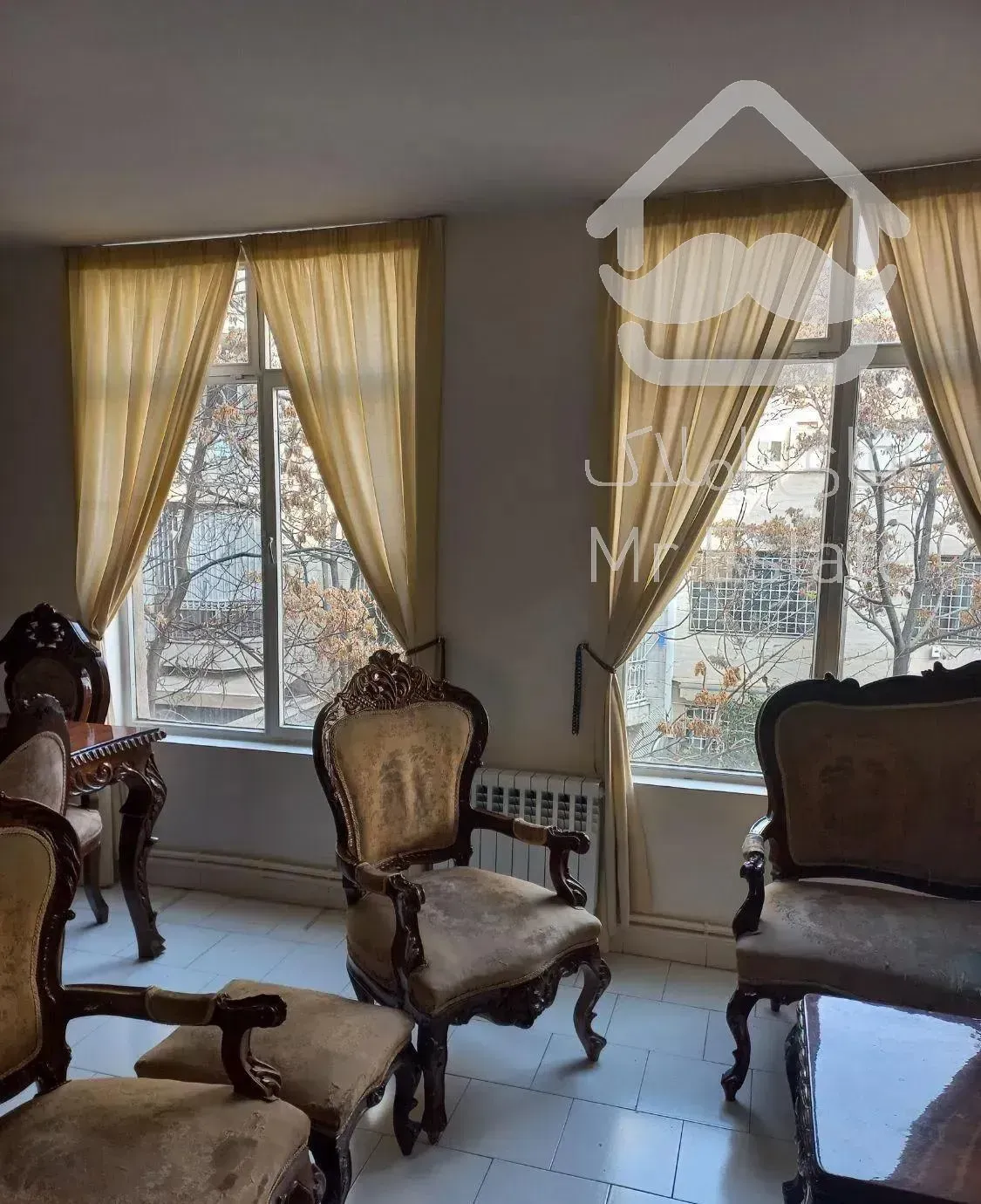 آپارتمان ۱۲۰متری ۲خواب میرداماد جلفا یکسالو نیمه