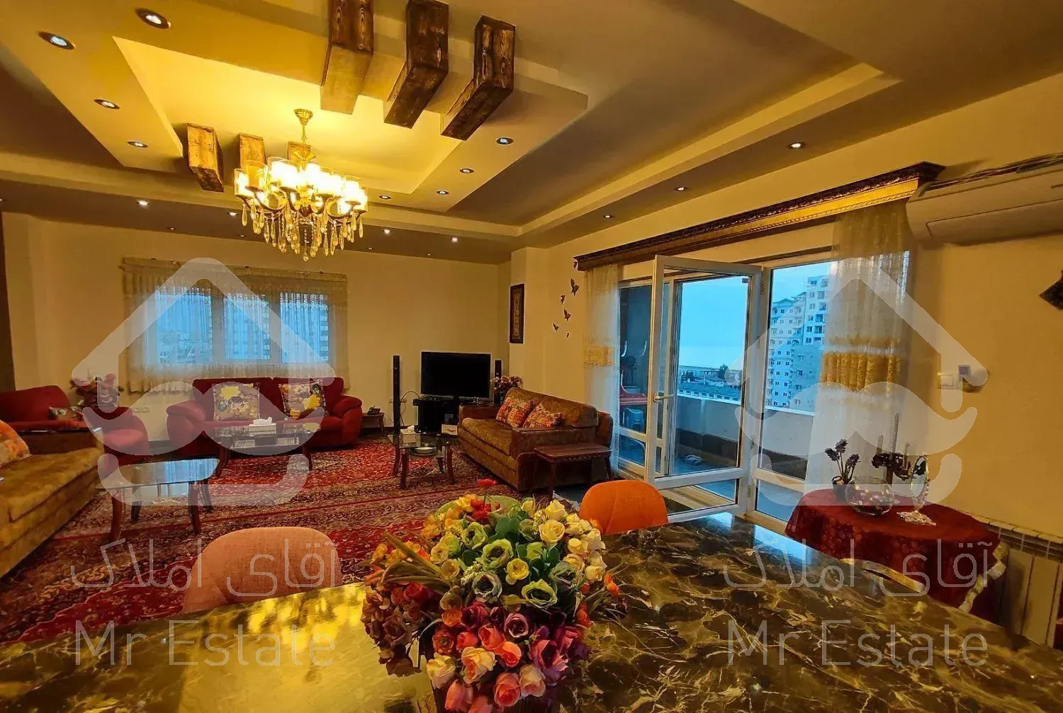 آپارتمان سه خواب ویو دریا