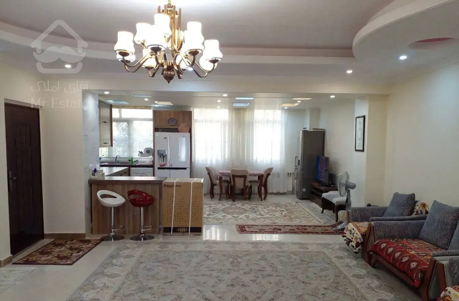 ۱۱۵ متری، دوخواب، خوش نقشه، بدون پرتی