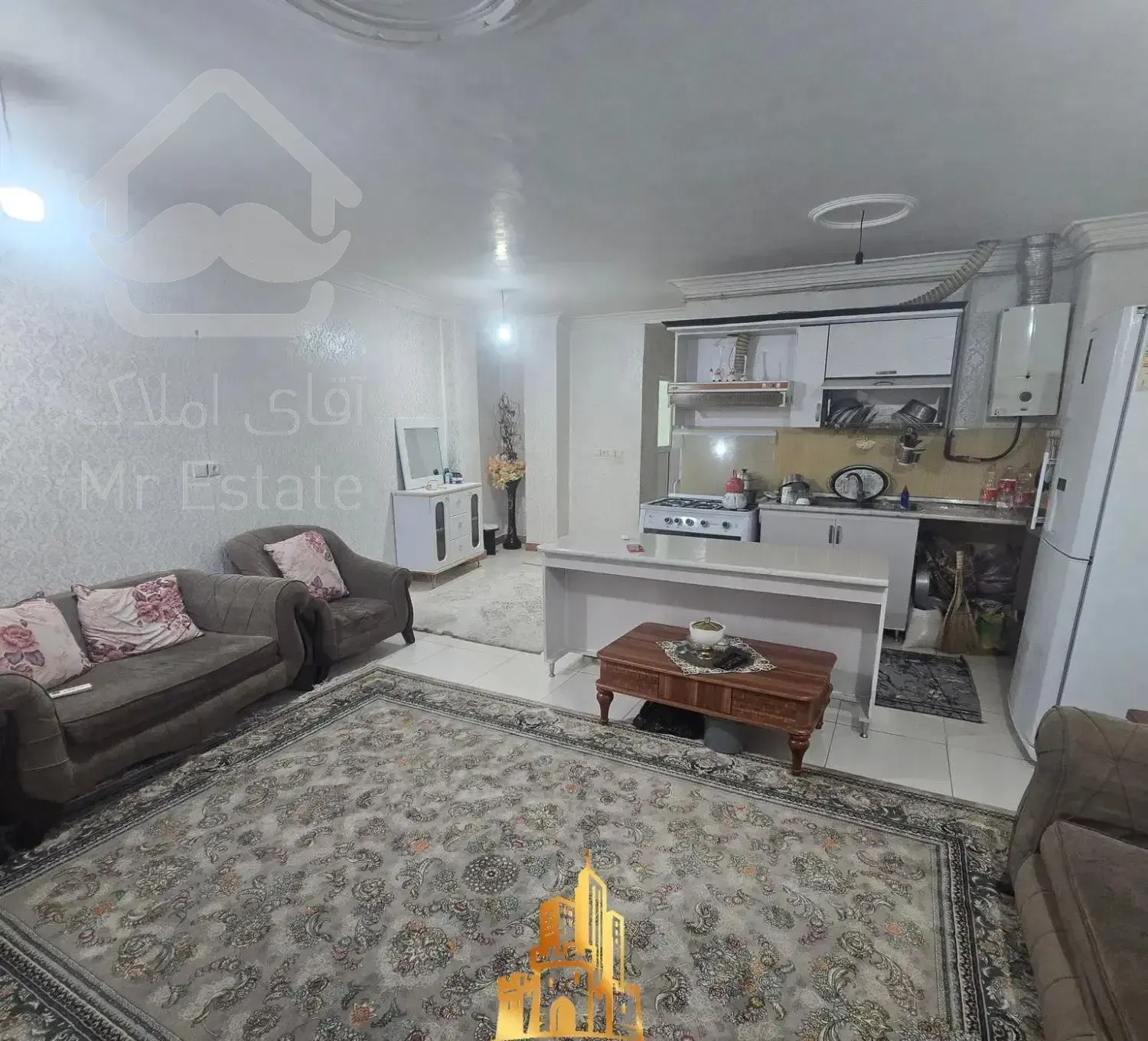 املاک قصرشهر// آپارتمان ۸۴ متری // مولوی