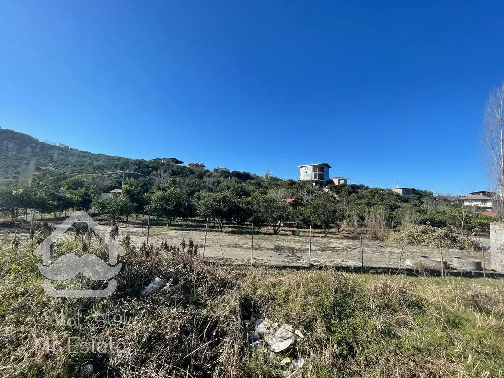 زمین باغ به متراژ۱۲۳۸متر بسیار خوش منظره