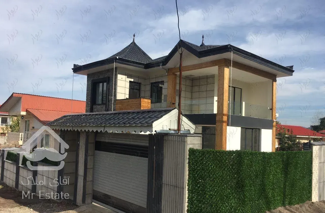 ویلای جنگلی ۱۴۰متری در سیاهکل ازبرم