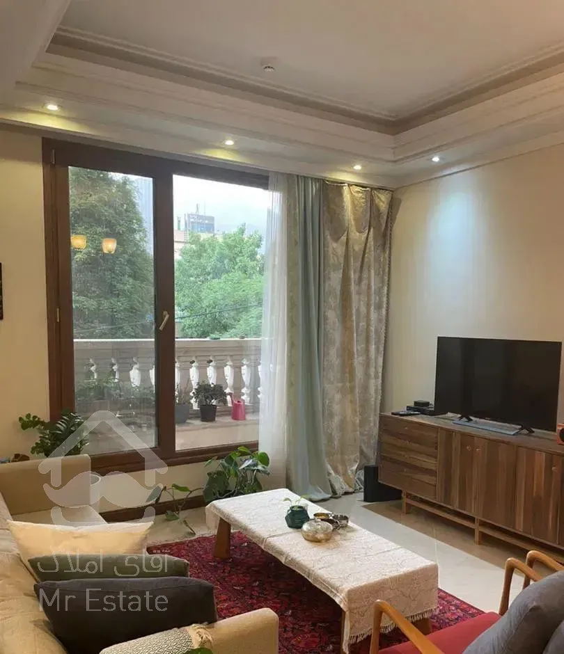 ۹۵ متر قیطریه ۲ خ فول فرنیش بوش/استخرسونا/لابی من