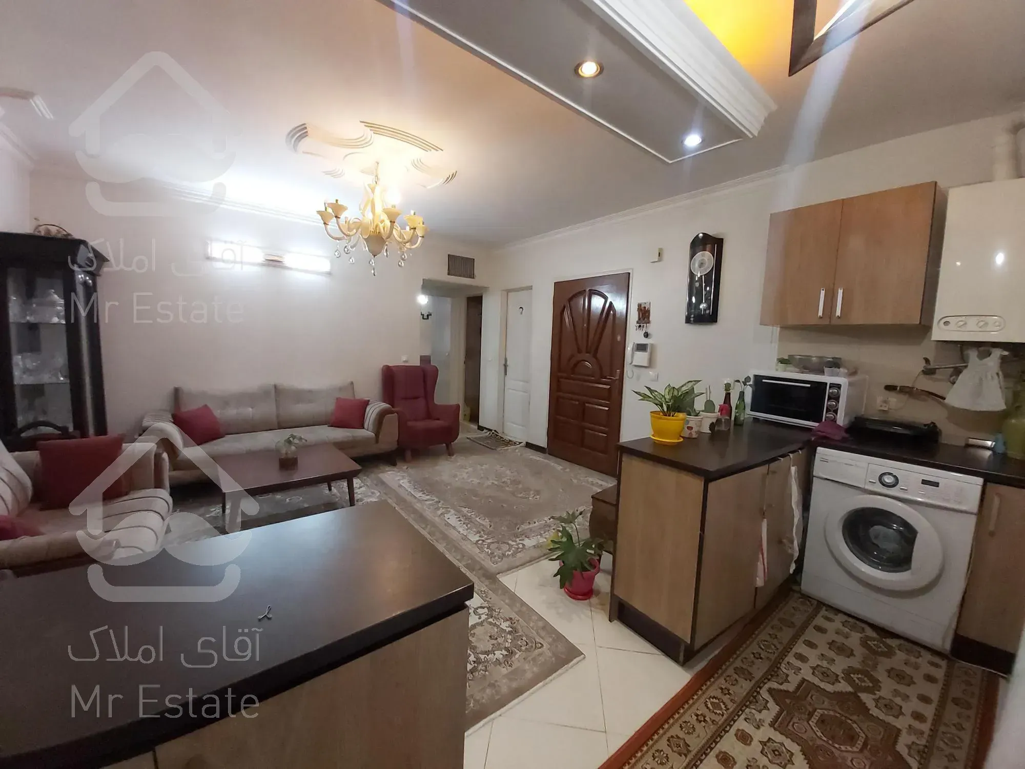 واحد۵۸ متری،۲ خواب نقشه عالی