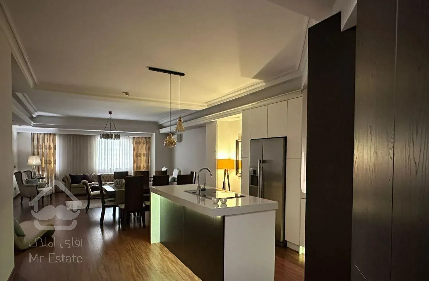 کامرانیه شمالی ۱۴۰ متر بهترین نقطه فول مشاعات