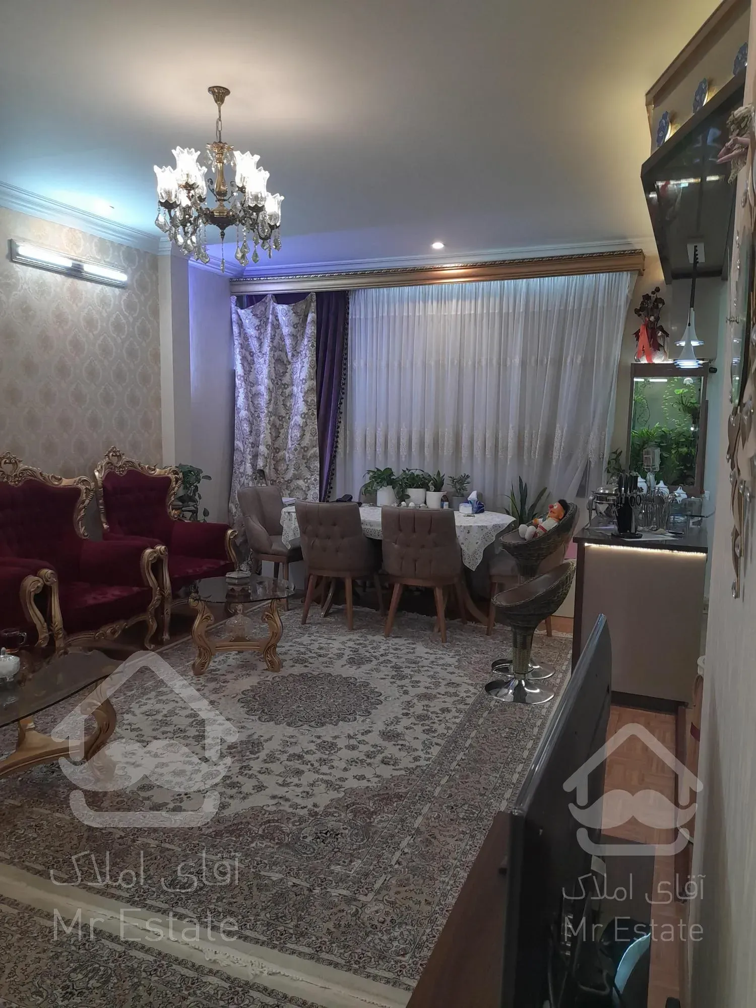 ۸۰ متر دو خواب شیک بازسازی شده