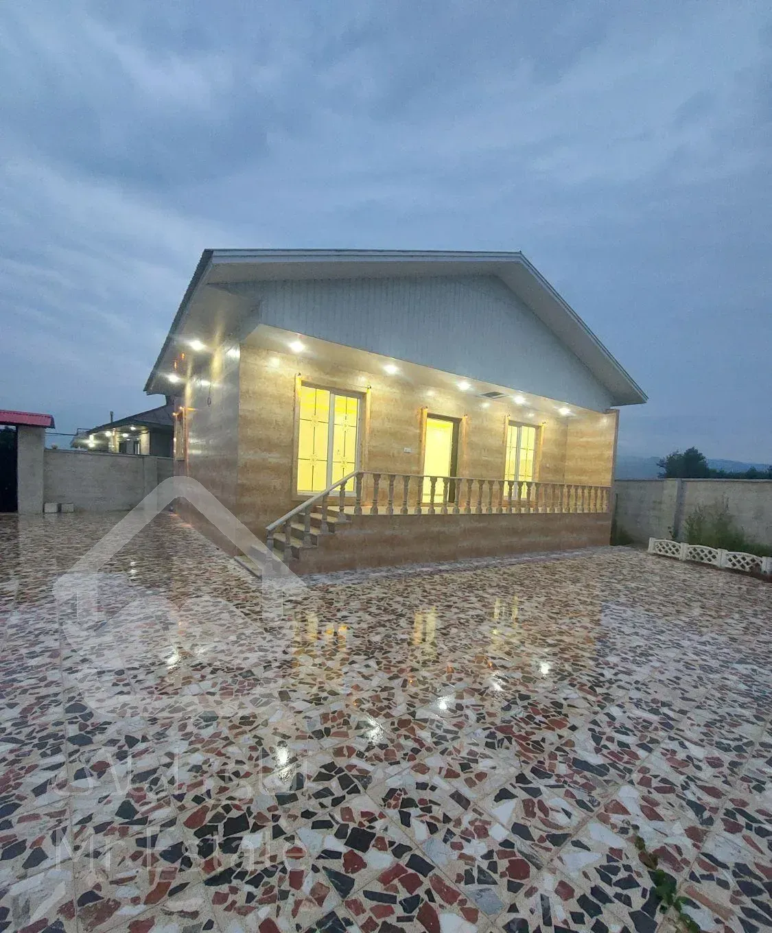 ویلایی زمین 440متر بنا120متر منطقه ارامش خالص