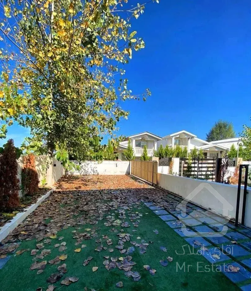 ویلا باغچه فلت با سند تک برگ نوار جنگلی