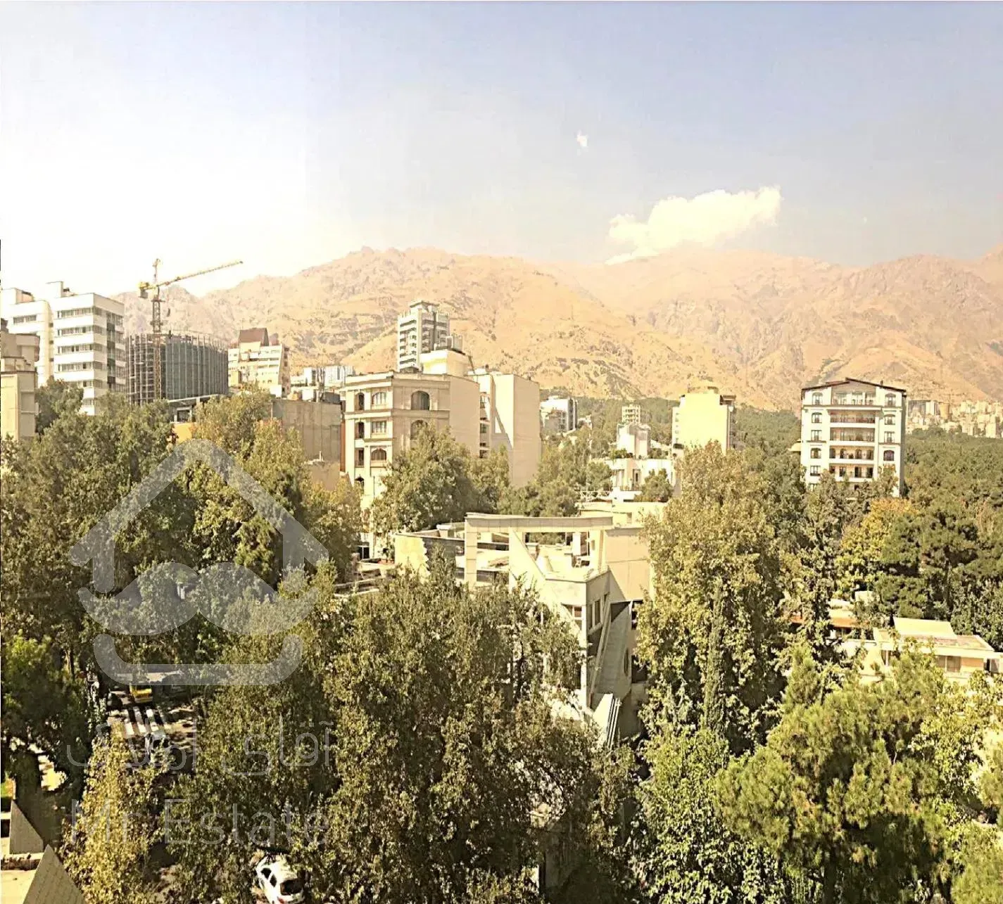 زعفرانیه برج لابی بزرگ لوکس مجلل دیدویوی شهر و کوه