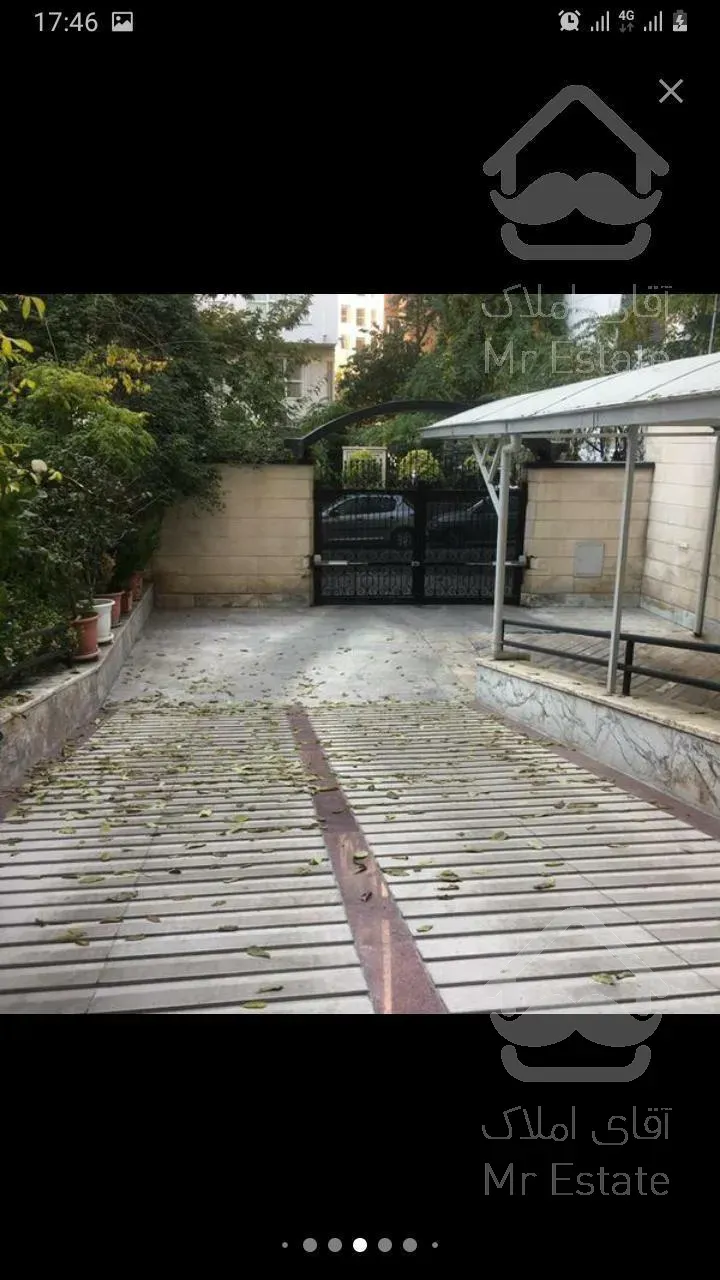 ۲۹۰ متر گل سنگ نیاوران ، غرق در نور