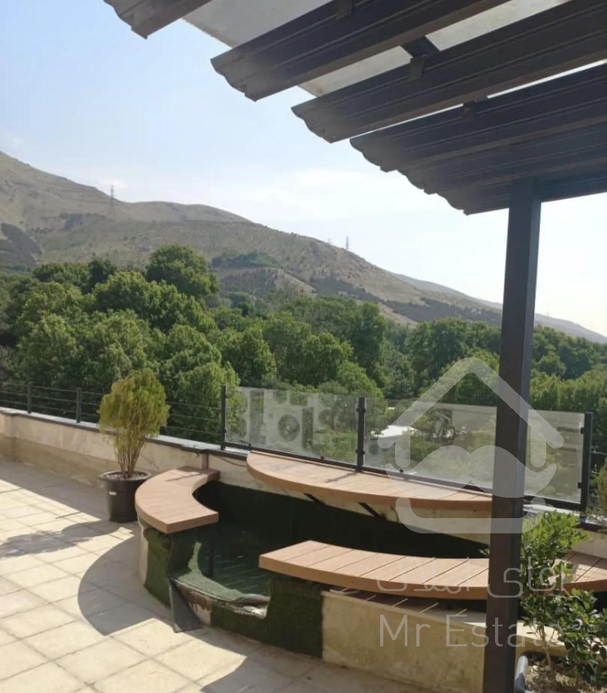 ۱۲۰متر/برج باغ سامان/فول دیزاین/شهرک چشمه