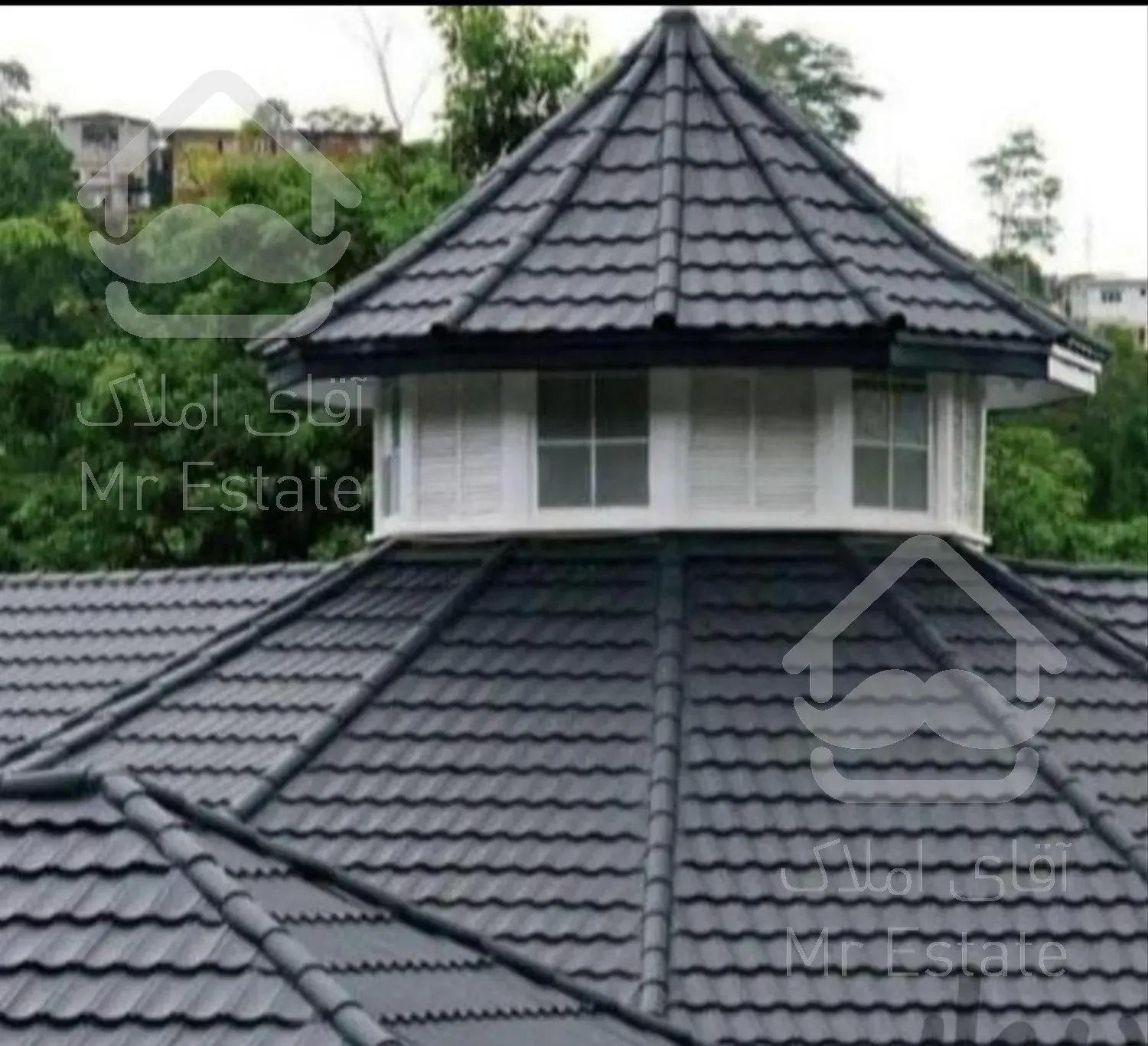 شیروانی  پوشش سقف سوله خرپا ویلا ،نماولبمه