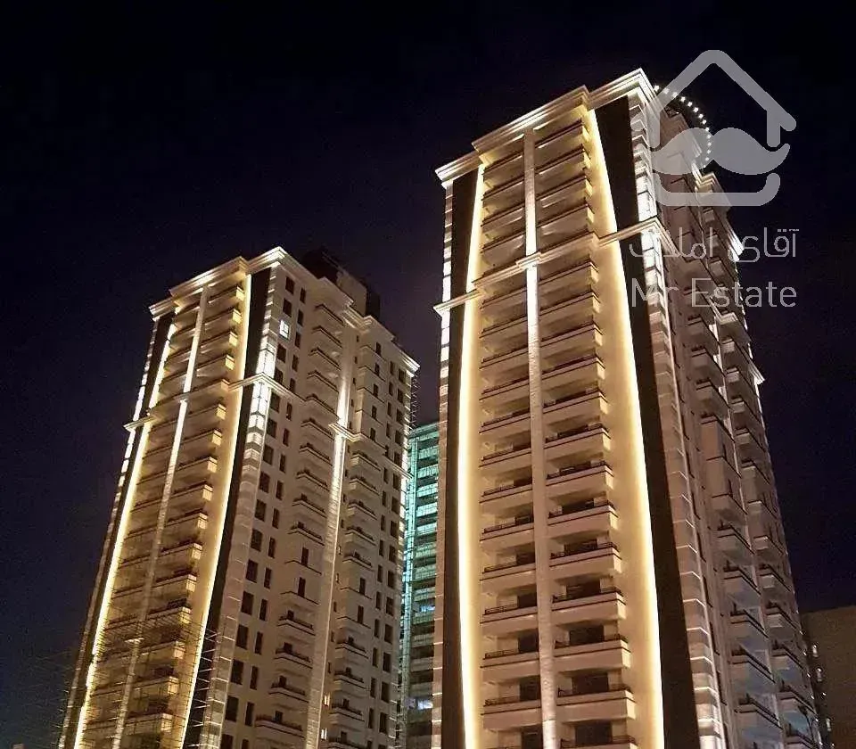 ۱۵۵متر،رهن کامل برج ایزدیار دریاچه چیتگر منطقه ۲۲