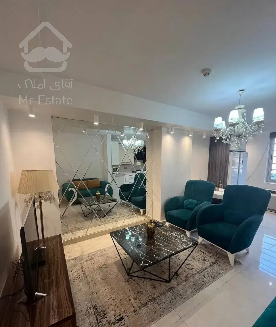 آپارتمان ۶۰ متری فول مبله یک خواب اجودانیه