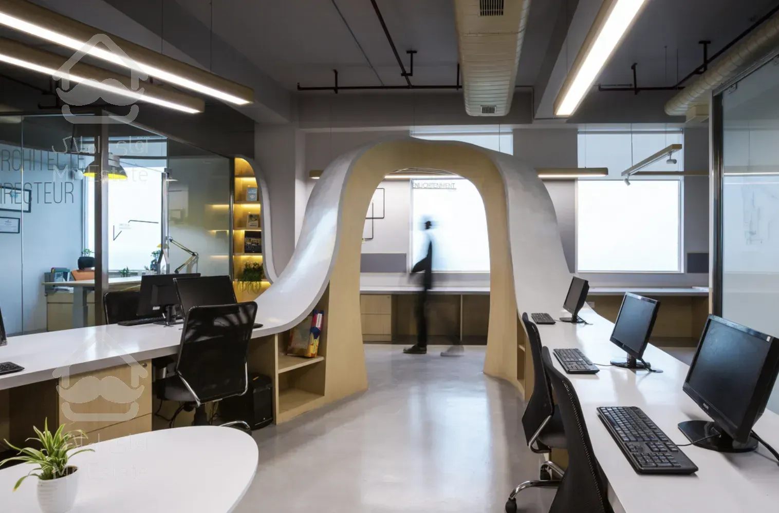 رهن و اجاره املاک اداری تجاری سعادت آباد ۶۰ متر اداری میدان کتاب