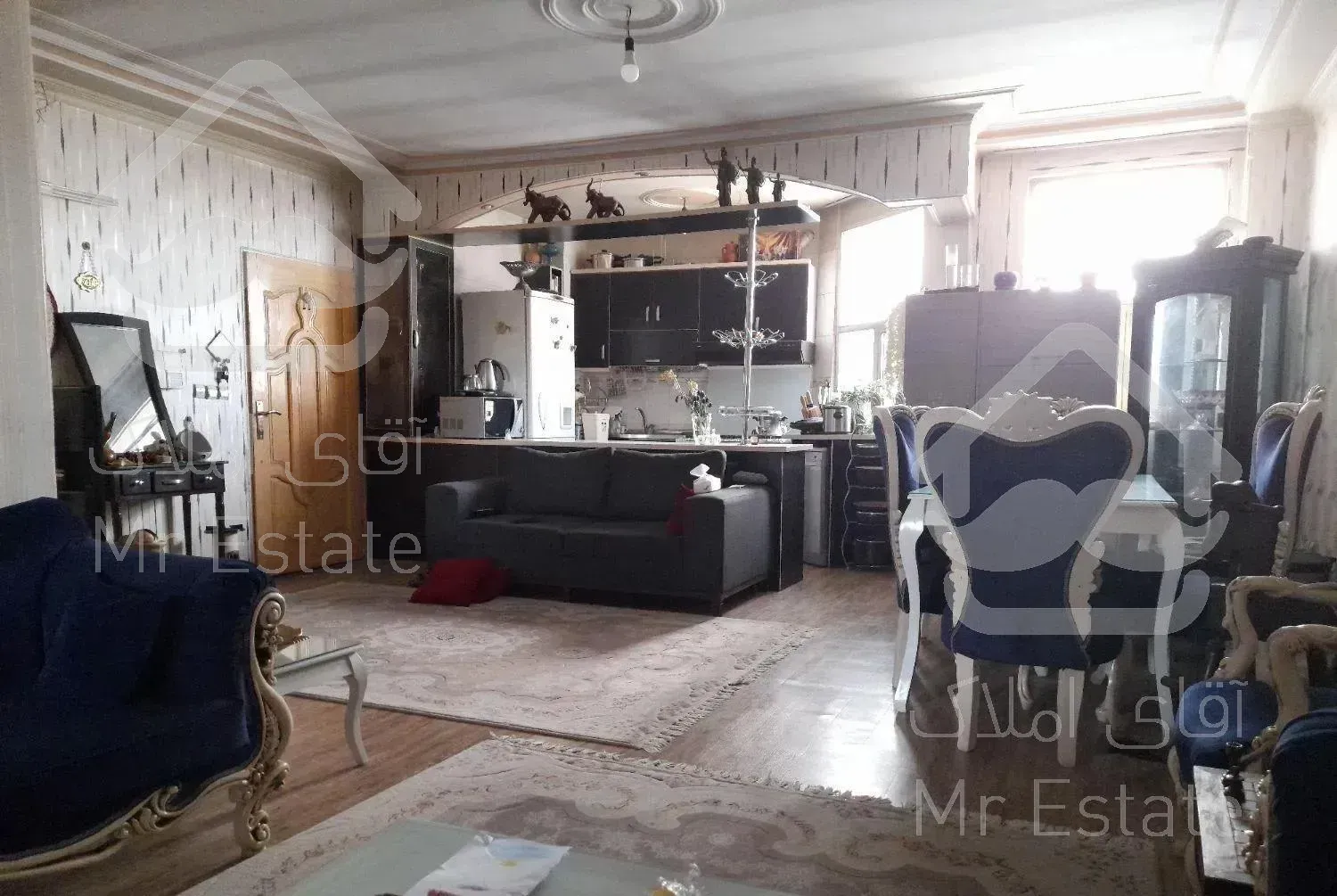 ۷۴مترشمال تهرانپارس غرق نور۲کله ط۵آفتابی فول بالکن