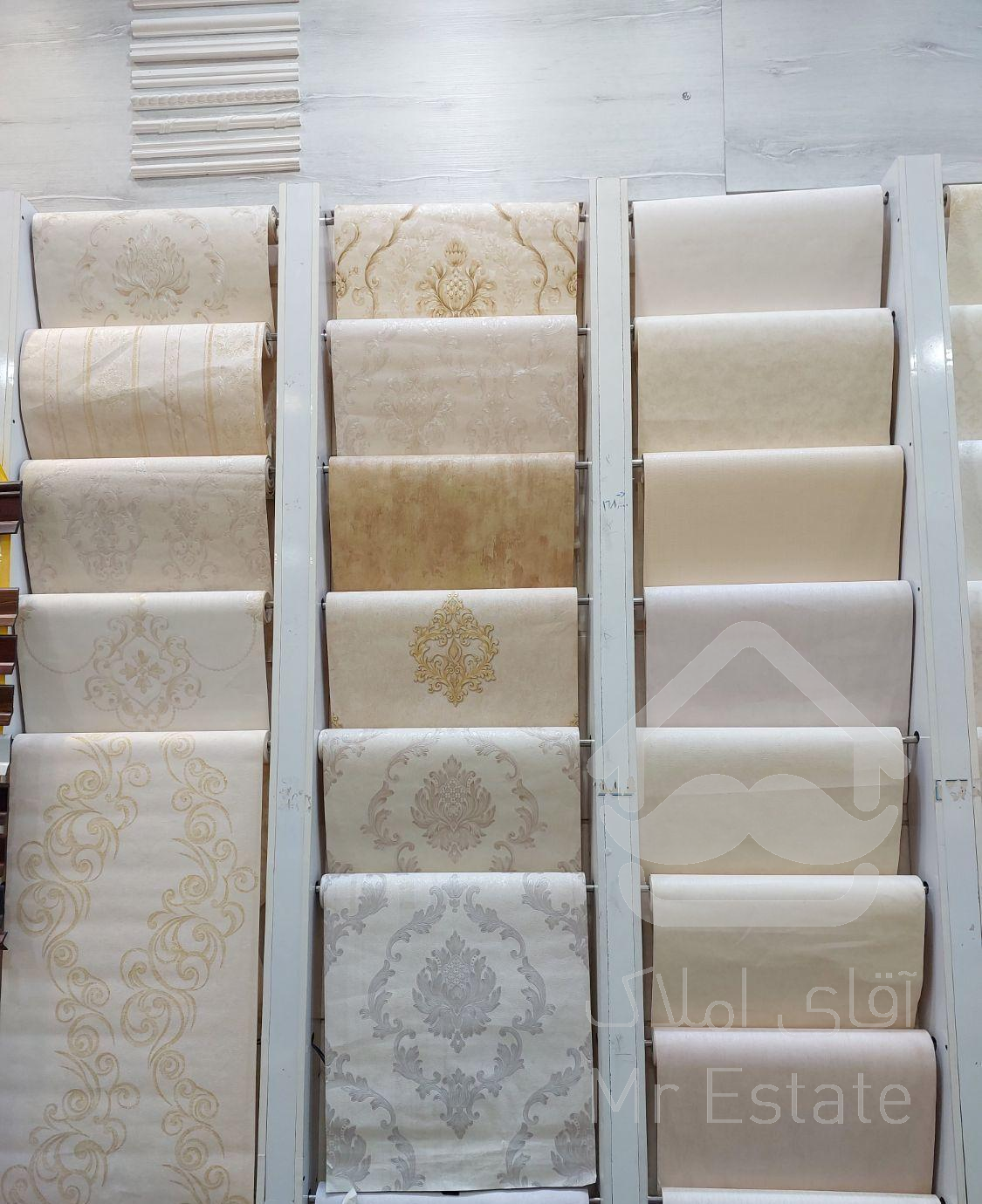پخش کاغذ دیواری از رولی ۱۴۸۰۰۰ خارجی و قابل شستشو