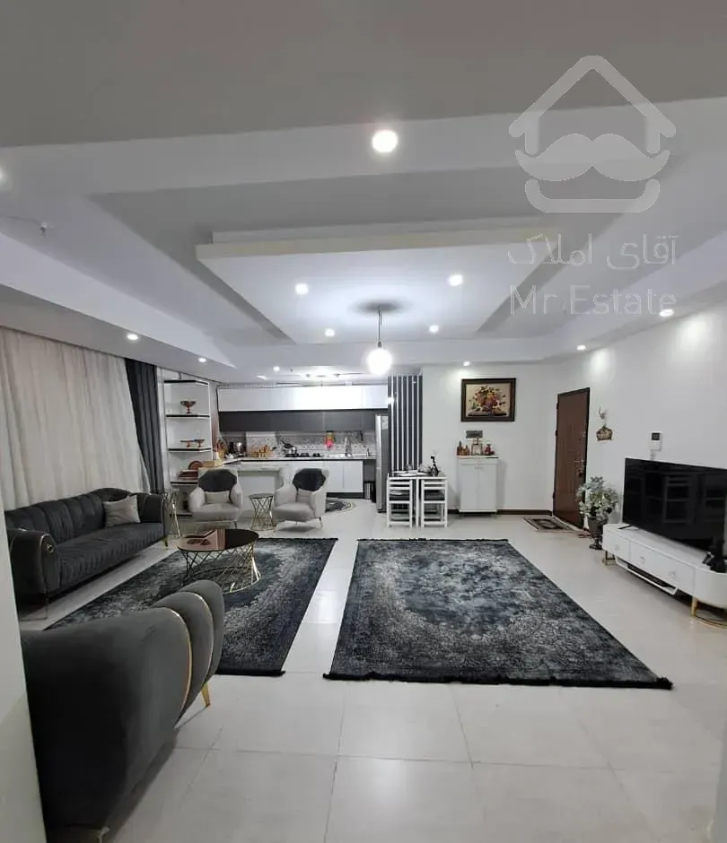 130متر/3خواب/فول‌امکانات/سالن پرده‌خور/اسدی‌منش