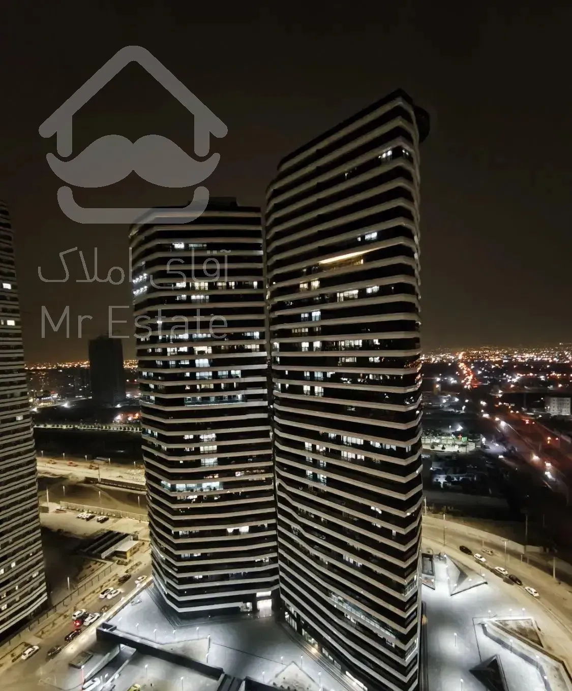 ۱۰۳متر الماس طبقه ۱۰ برج شیشه ای دریاچه/ایرانمال