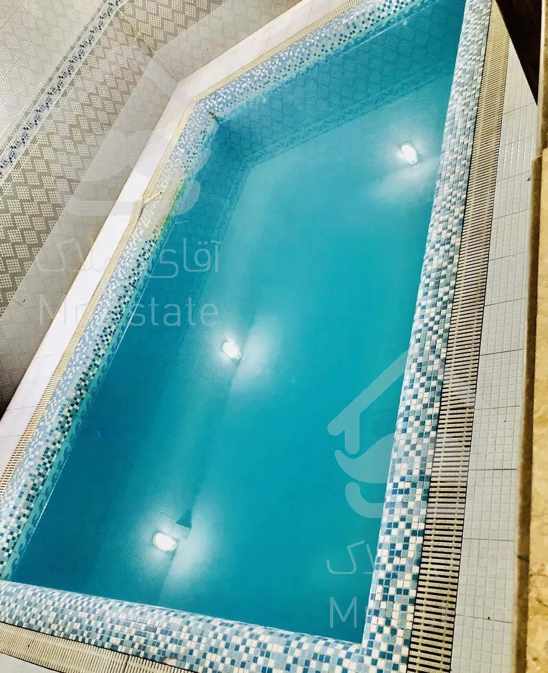 اجاره باغ استخرابگرم در مجتمع