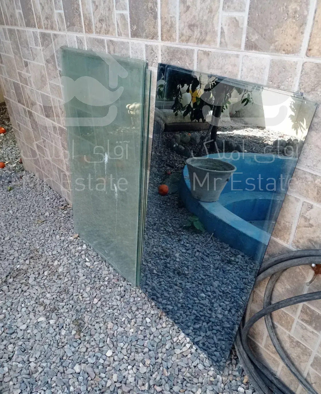 شیشه ساختمانی چهارمیل