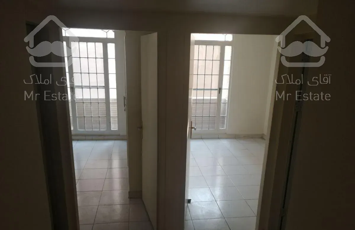 73.5متر دوخواب تکواحدی دارای دو بالکن.