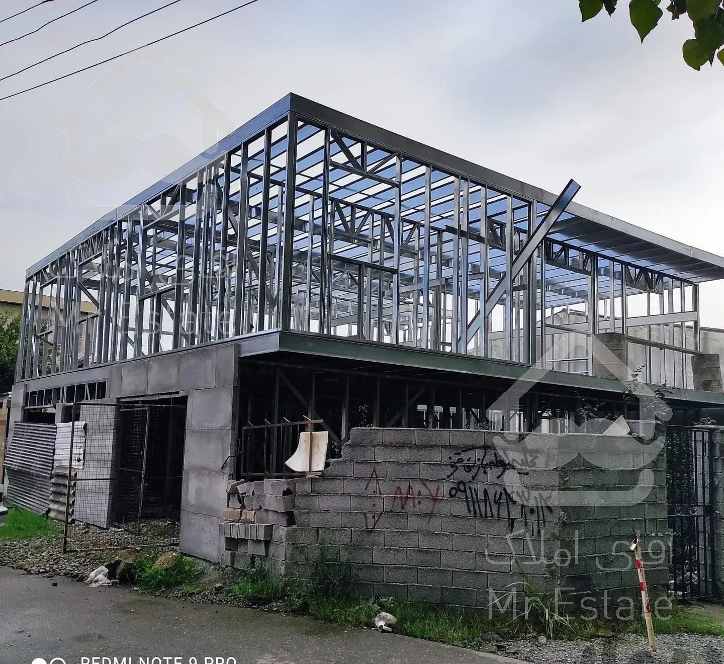 ویلای پیش ساخته با سازه ال اس اف lsf