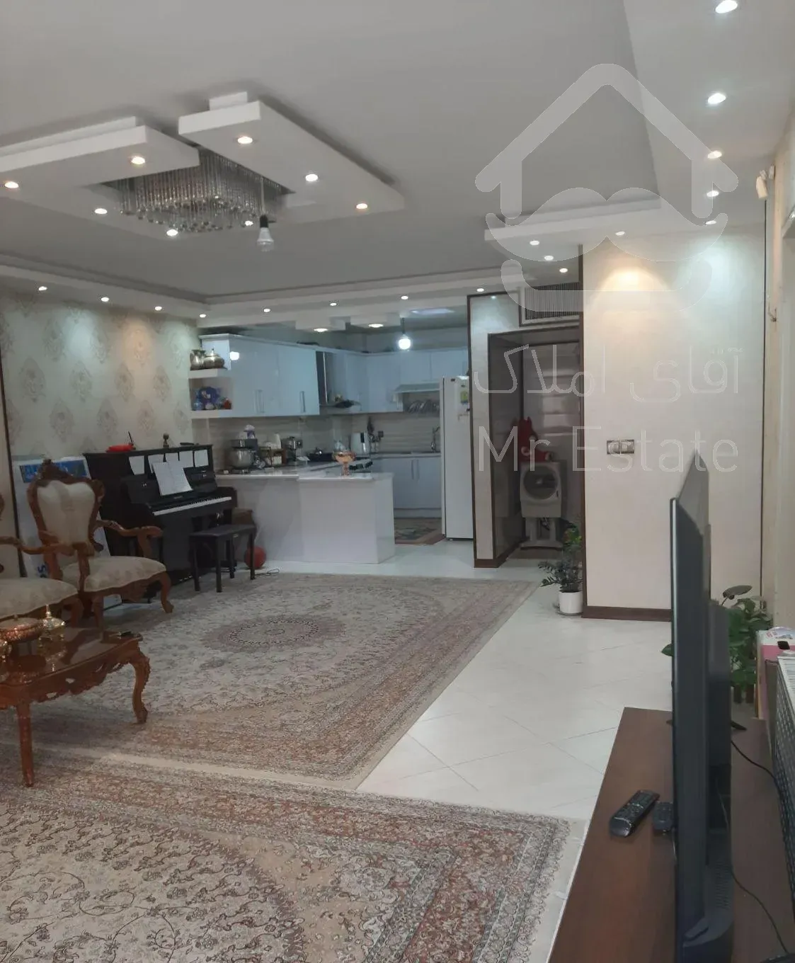 اجاره آپارتمان ۱۰۰ متری ۲ خوابه طبقه ۲ در شهریار