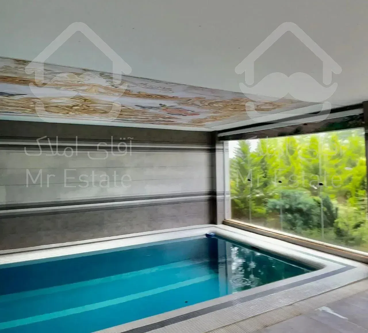 ویلاباغ ۶۵۰متری سنددار-با استخرداخل چمستان