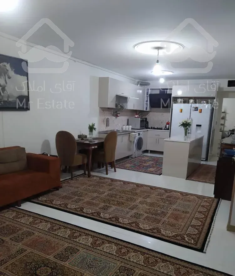 آپارتمان ۷۰ متری قرق در نور کاملا باز سازی شده