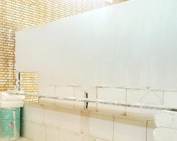 نصب دیوار گچی پیش ساخته با مصالح و چهارچوب درب