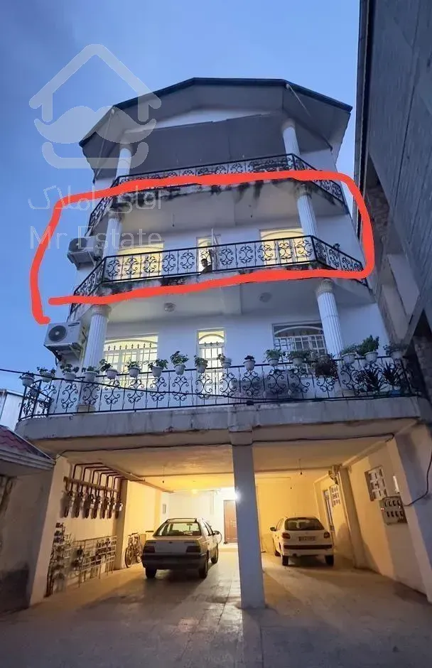 اجاره آپارتمان ۸۶ متری ۲ خوابه طبقه ۲