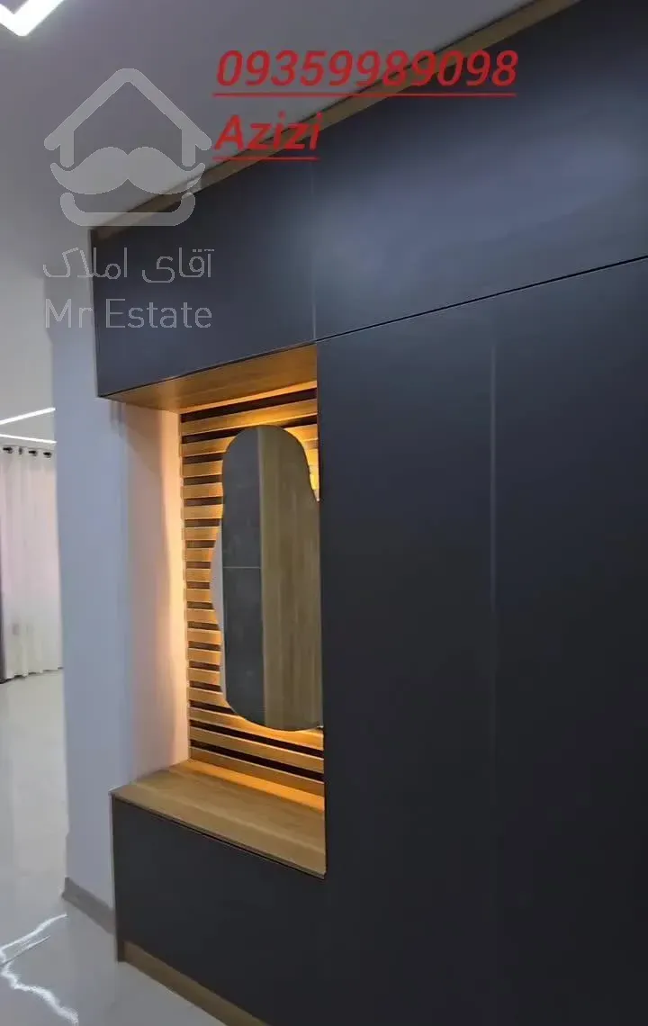 ۶۶ متری ۱ خوابه طراحی لوکس متریال خاص