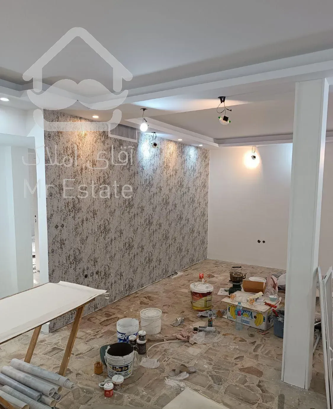 نقاشی ساختمان بازسازی و کاغذدیواری کناف