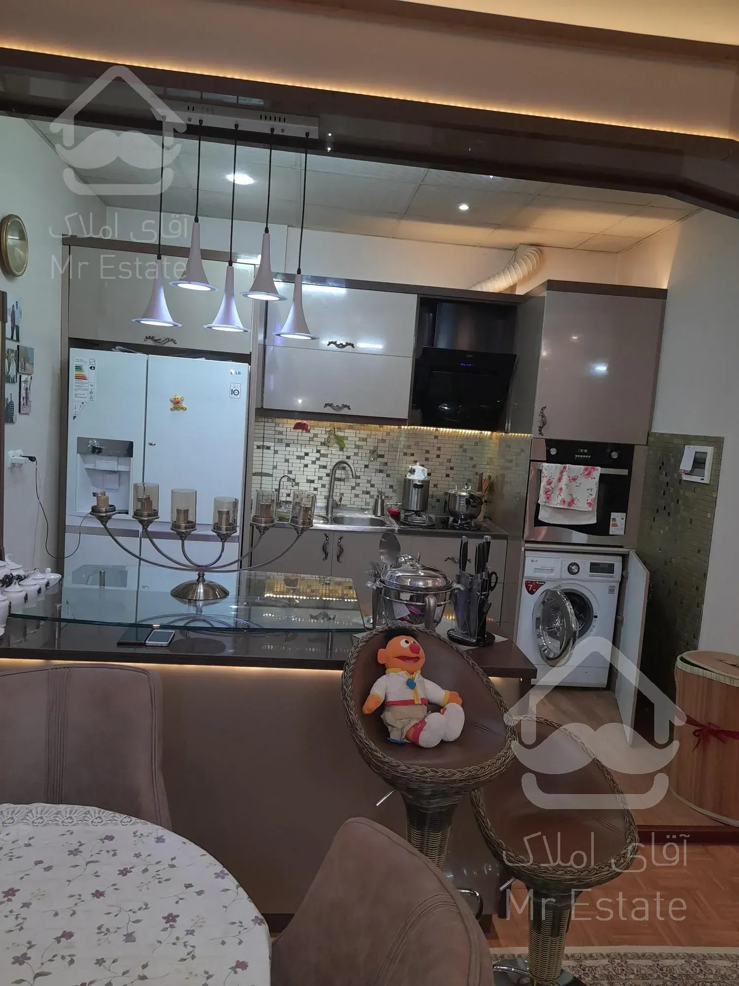 ۸۰ متر دو خواب شیک بازسازی شده