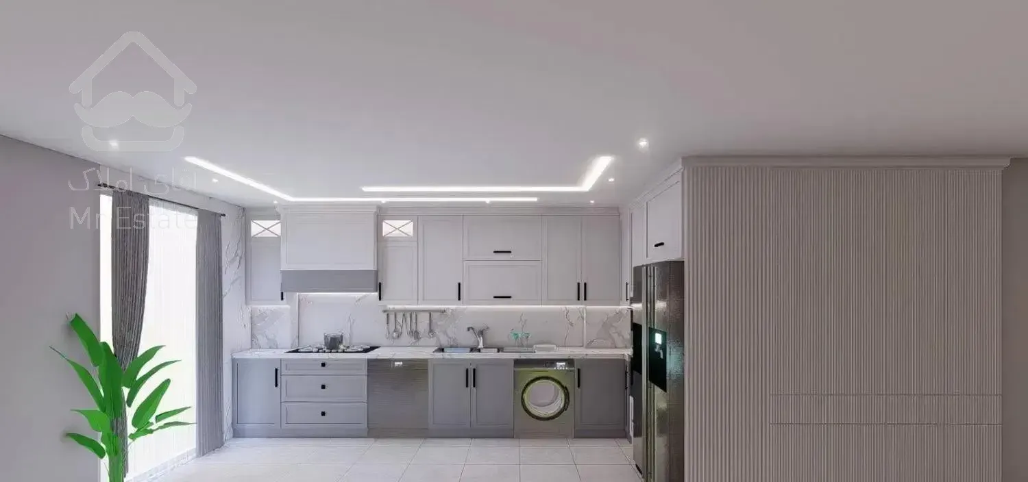 ۸۰مترفول طبقه سوم ۴طبفه تک واحدی