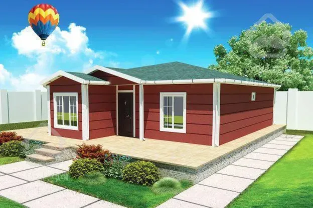 35 متر ویلای پیش ساخته با 90 میلیون وام بدون سود