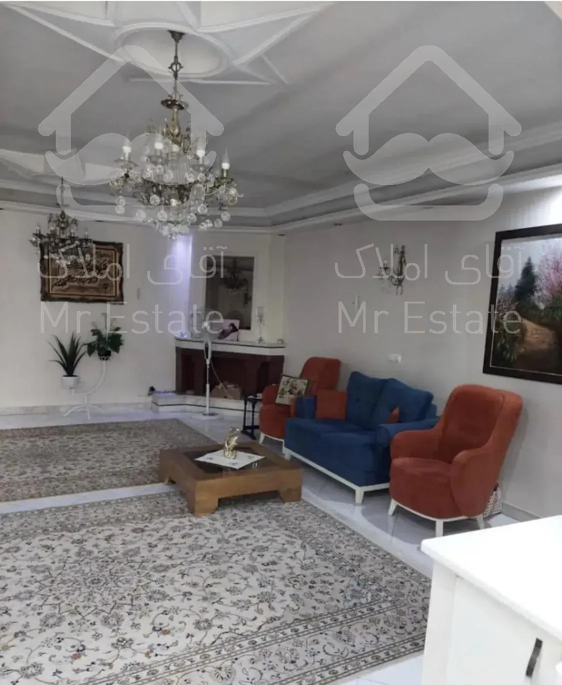 ٩٥متر دو خواب  فول