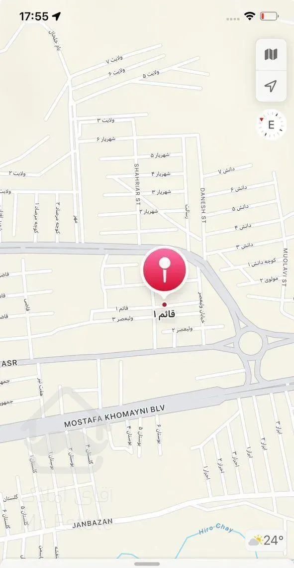 فروش خانه ویلایی ۲۱۰ متری واقع در کوچه قائم ۱