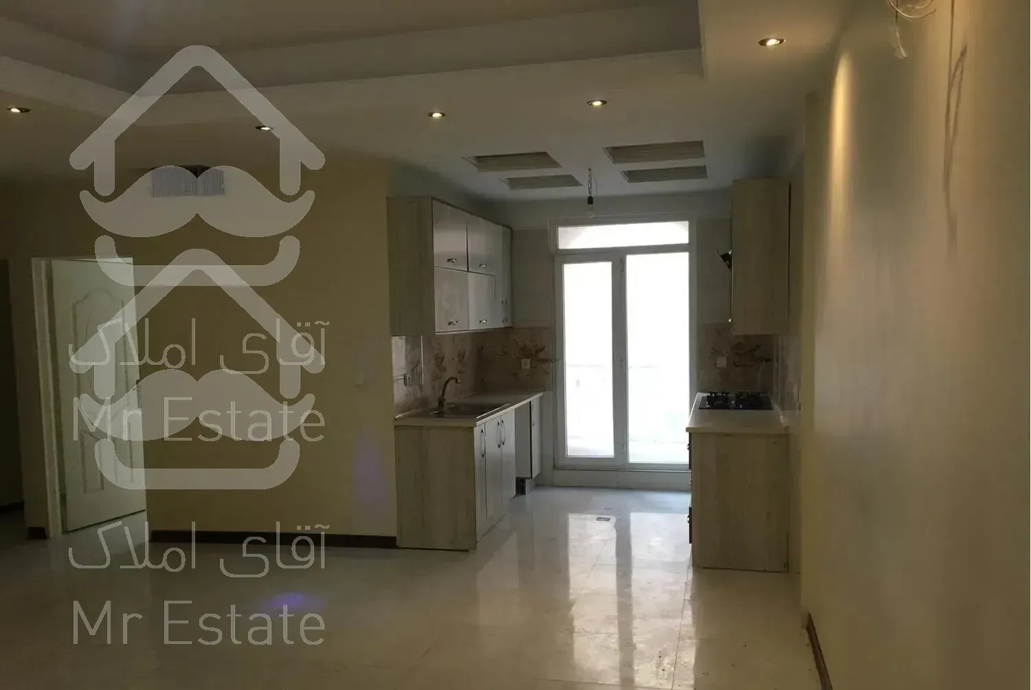 فروش٧٥متر٢خواب غرق نورجنوب شیک اماده سکونت