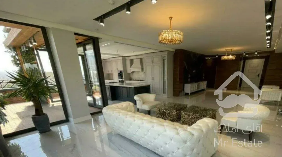 آپارتمان Gساحلی شیک ۳۲۰متر مبله ۴خواب