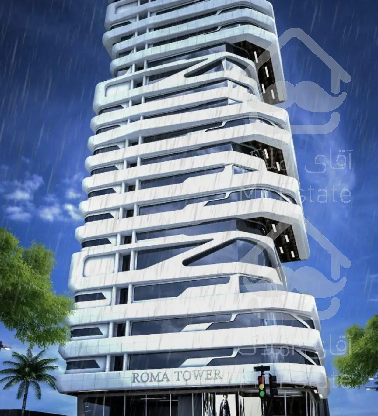 ۱۲۰ متر پیش فروش برج مجلل ویژن