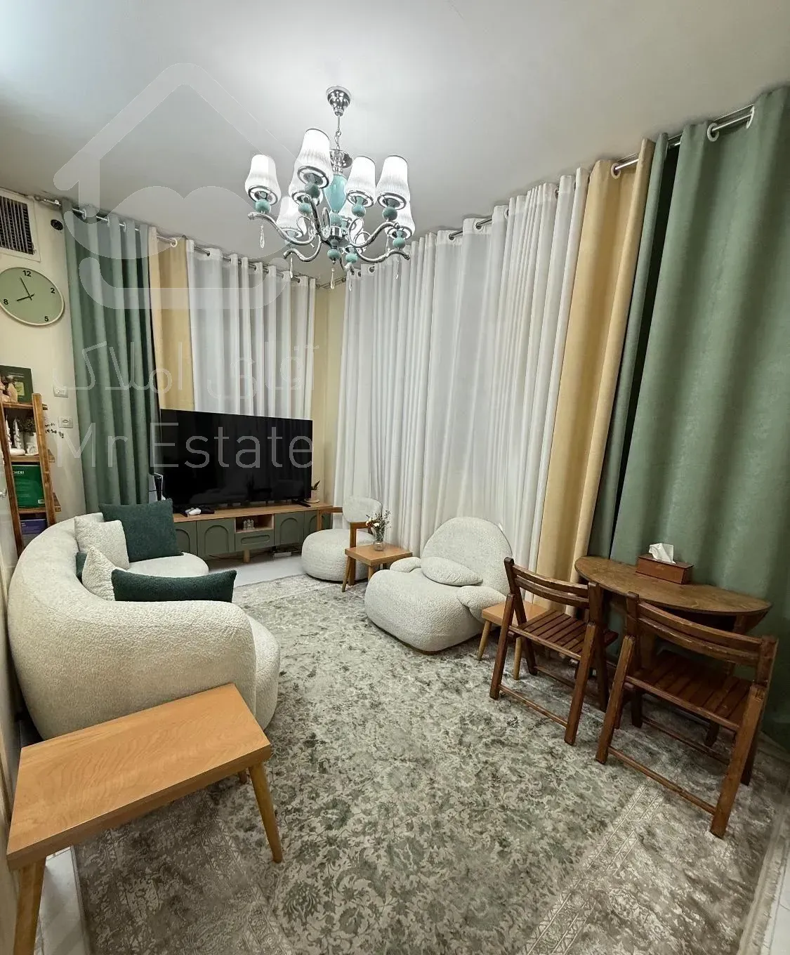 آپارتمان ۴۵متری، ۱ خواب،طبقه دوم